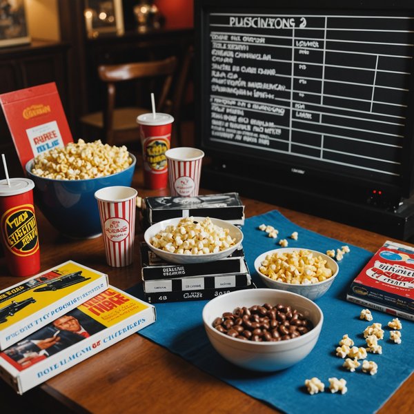 ¿Cómo organizar una maratón de películas clásicas para una noche de cine?